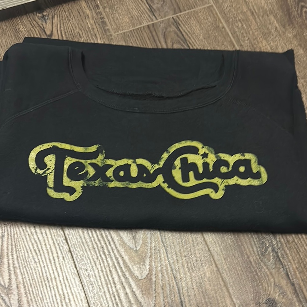 Texas Chica Black Sweatshirt